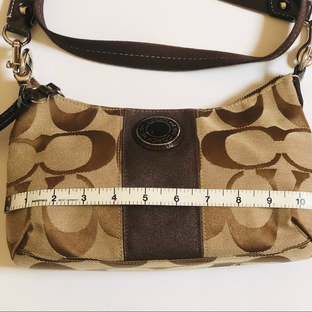 Coach Monogram Crossbody - image 8